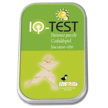 IQ Test Tangram in cutie metalica, Fridolin [0]