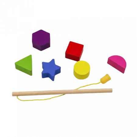 Joc 2 in 1  de pescuit si sortare,  Montessori, Gargarita, 2 ani+ [7]