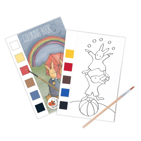 Noutati si reduceri - Joc creativ Carte de colorat cu acuarela, Egmont Toys