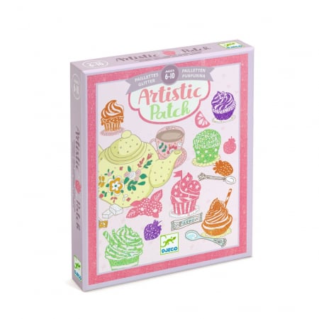 9 - 12 ani - Joc creativ cu sclipici Delicii, Djeco