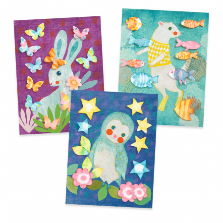 Joc creativ de decorat cu hartie, Djeco [1]