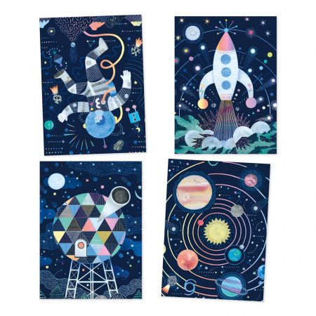 Joc creativ de razuit Cosmos, Djeco [5]