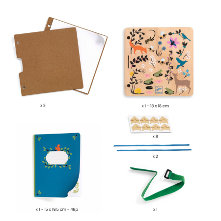 Joc creativ DIY Botanist u00een devenire, Djeco [7]