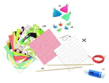 Joc creativ DIY bratari Pop si colorat, Djeco [4]