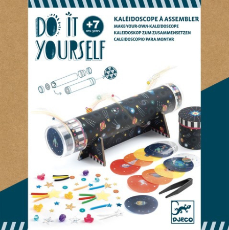 Joc creativ DIY Caleidoscop Imersiune u00een spatiu, Djeco [3]