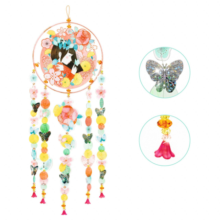 Joc creativ DIY decoratie mobila Fluturi dansatori, Djeco [3]