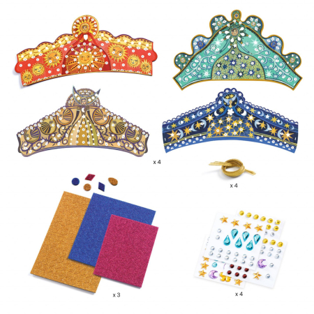 Joc creativ DIY Diademe, Djeco [6]