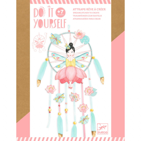 Joc creativ DIY Dreamcatcher Zana Lotus, Djeco [2]