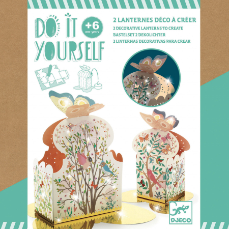 Joc creativ DIY felinar Lumini si umbre, Djeco [3]
