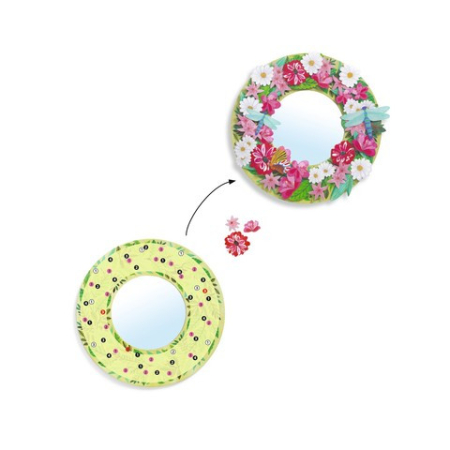 Joc creativ DIY Oglinzi inflorate, Djeco [4]