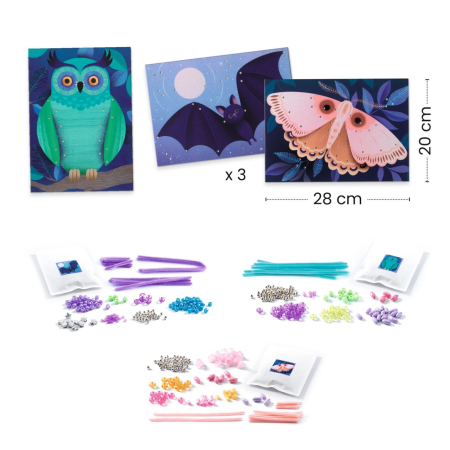 Joc creativ margele Lumineazu0103 noaptea, Djeco [4]