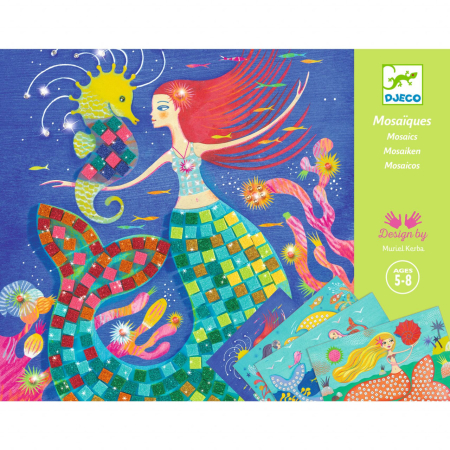 Joc creativ mozaic Sirene, Djeco [3]