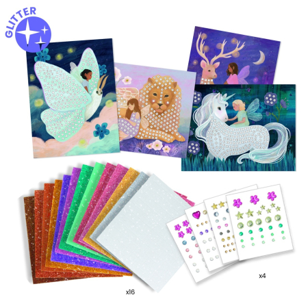Joc creativ mozaic Unicornul fermecat, Djeco [6]