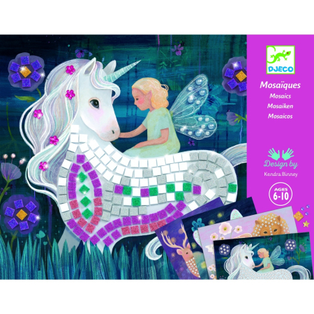Joc creativ mozaic Unicornul fermecat, Djeco [7]