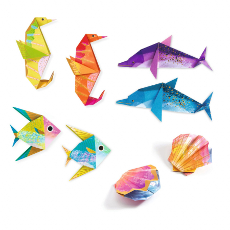 Joc creativ origami Creaturi marine, Djeco [5]