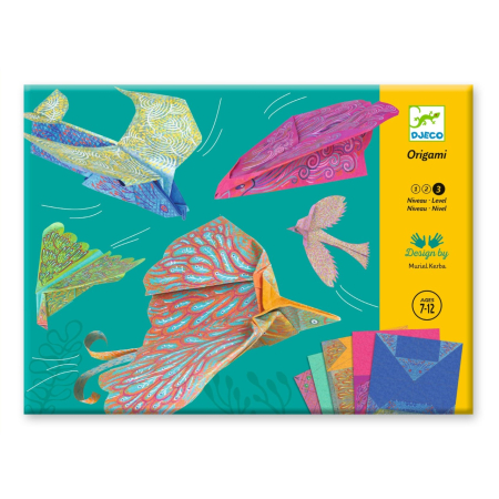 Joc creativ origami Pasari inaripate, Djeco [0]