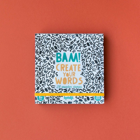 Noutati si reduceri - Joc creativ stampile Cuvinte, Londji