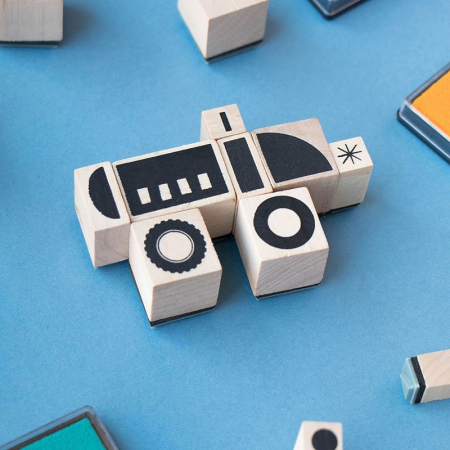 Joc creativ stampile Mijloace de transport, Londji [1]