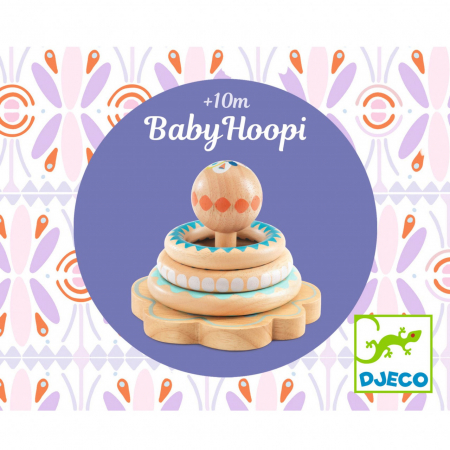 Joc cu inele BabyHoopie, Djeco [3]