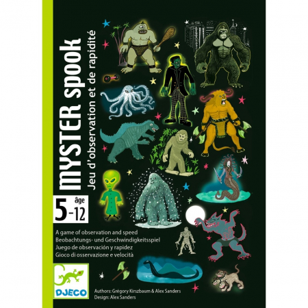 Joc de carti Myster spook, Djeco [2]