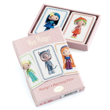 Joc de carti Printesele Tinyly Mini Mistigri, Djeco [0]