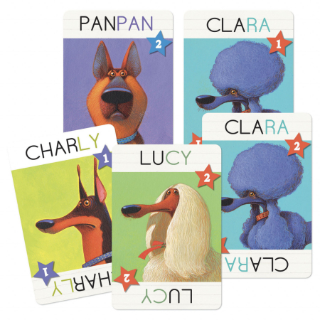 Joc de carti Top Dogs, Djeco [4]
