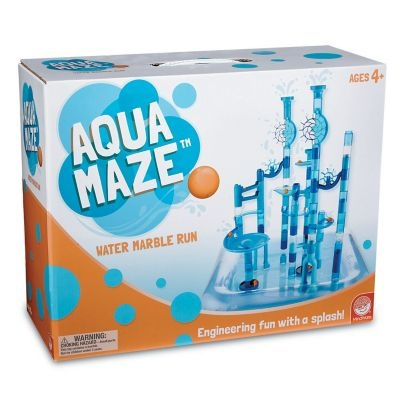 Noutati si reduceri - Joc de constructie traseu cu bile si apa, Aqua maze twist