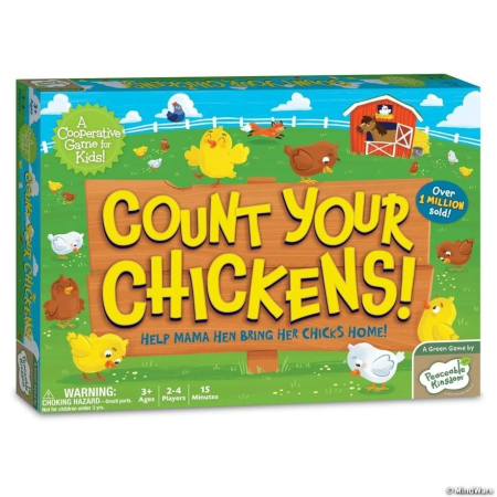 Noutati si reduceri - Joc de cooperare Count your Chickens - Numara puisorii