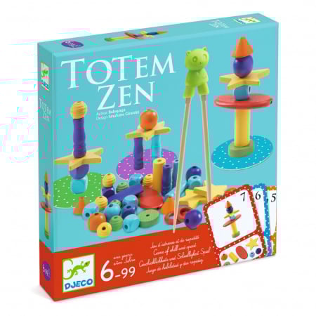 Jocuri de societate - Joc de indemanare Totem zen, Djeco