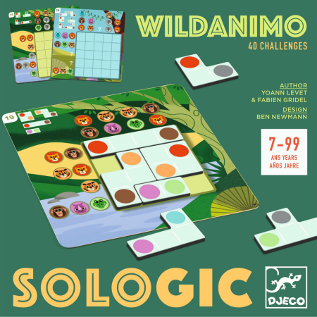 Joc de logica Animale salbatice, Djeco [4]