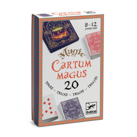 Joc de magie Cartum Magus 20 de trucuri, Djeco [0]