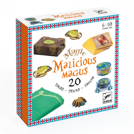 Toate - Joc de magie Malicious Magus 20 de trucuri, Djeco