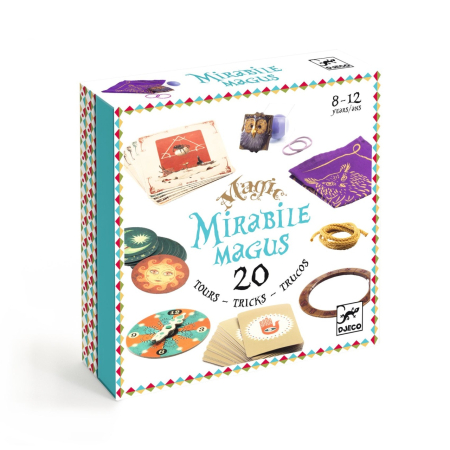 Joc de magie Mirable Magus 20 de trucuri, Djeco [0]
