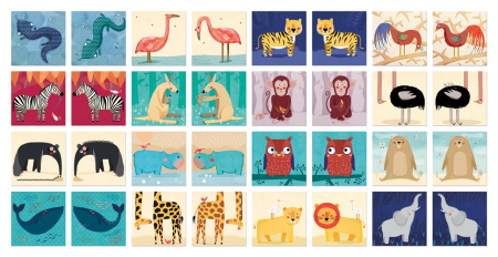 Joc de memorie Animale, Londji [4]