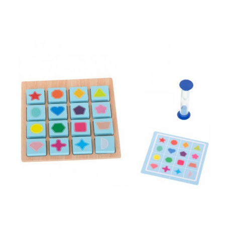Joc de memorie si inteligenta din lemn Instant Memory Card, + 3ani [4]