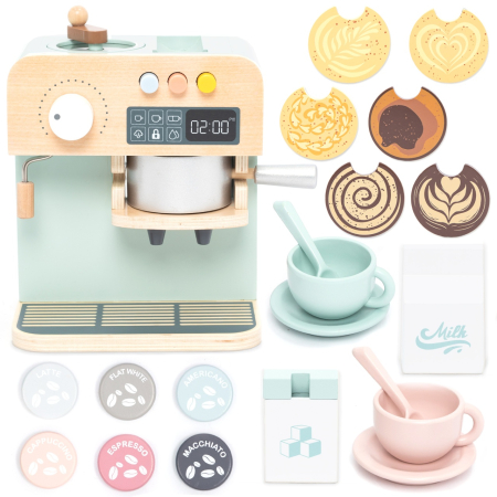 Noutati si reduceri - Joc de rol Aparat de cafea cu accesorii, UMU Toys