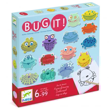 6 - 9 ani - Joc de societate Bug it, Djeco