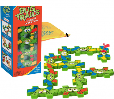 Joc Domino Bug Trails, 40 piese insecte, 3 ani +, EduJucarii [1]