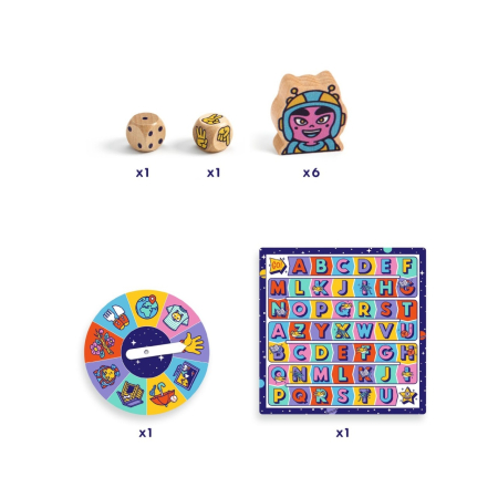 Joc educativ ABC Rapido, Djeco [6]