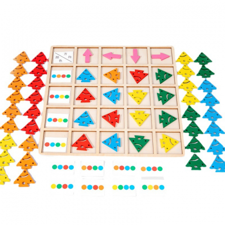 Joc educativ de dezvoltare,  Cognitive Direction, 28 forme, EduJucarii, 3 ani+ [0]