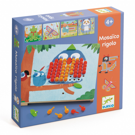 Educative - Joc educativ Mosaic rigolo, Djeco