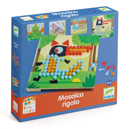Joc educativ Mozaic rigolo, Djeco [0]
