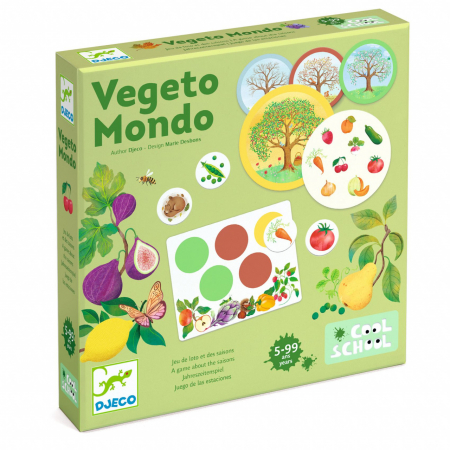 Noutati si reduceri - Joc educativ Vegeto Mondo, Djeco