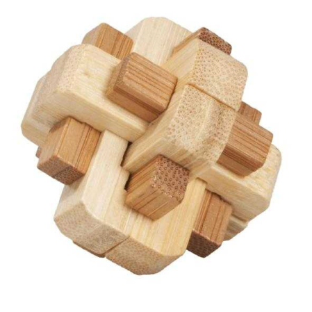 Joc logic IQ 3D Puzzle in cutie metalica-5, Fridolin [0]