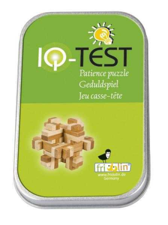 Joc logic IQ 3D Puzzle in cutie metalica Construction, Fridolin [2]