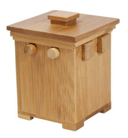 lemn - Joc logic IQ Cutia secretelor, Fridolin