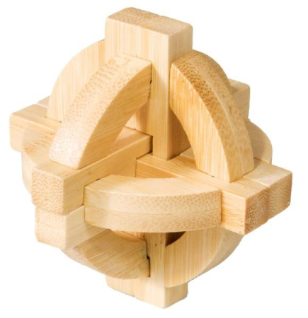 Joc logic IQ Puzzle 3D Double disk, Fridolin [0]