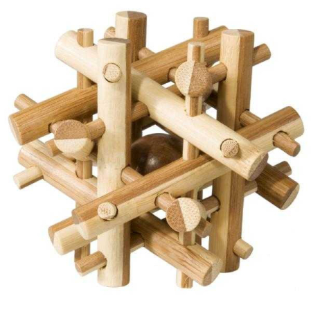 Joc logic IQ Puzzle 3D Magic sticks, Fridolin [0]
