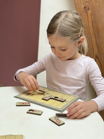 Joc magnetic Caterpillar, Egmont Toys [3]