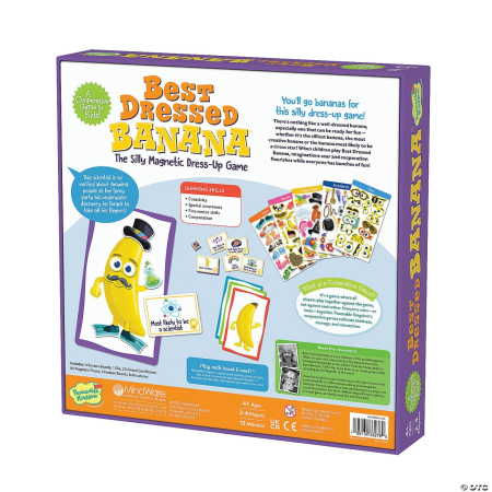 Joc magnetic Imbraca banana, Best dressed Banana [1]